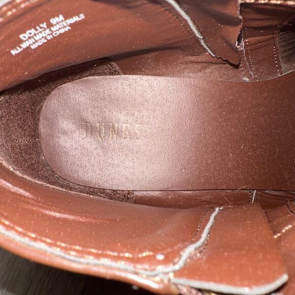 Dunes Dolly Brown Ankle Booties - Picture 3 of 7